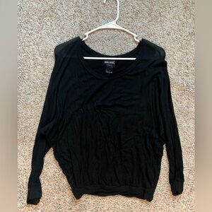 Black Long Sleeve Top